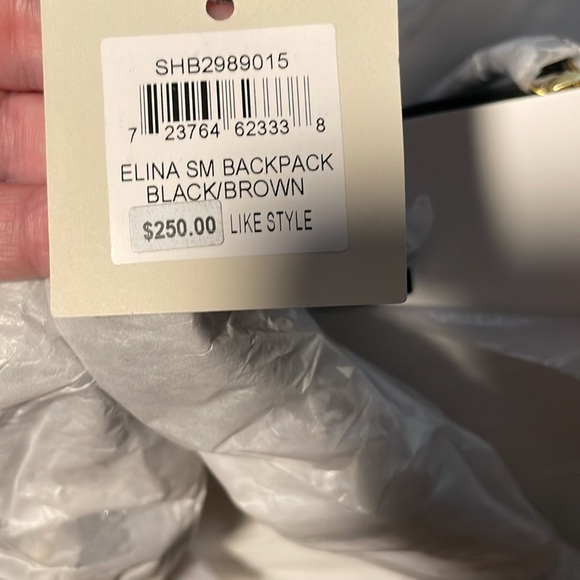 Fossil Elina Convertible Small Backpack Crossbody Multi function Purse Bag - Picture 6 of 7